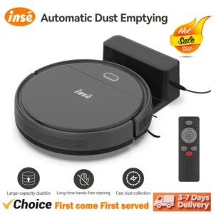 INSE Robot Vacuum Cleaner 3-in-1 Automatic Cleaning