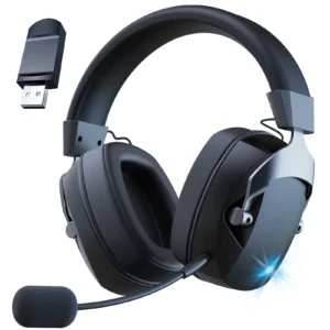 Gaming Headset with Detachable Noise Cancelling