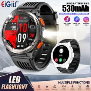 EIGIIS 1.45 Inch Smart Watch KE5 3ATM Waterproof