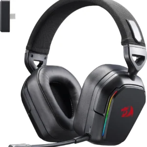 Redragon H868 3-Mode Wireless RGB Gaming Headset 7.1 Surround Sound 40 mm Drivers Noise-canceling Microphone Over-Ear Headphones