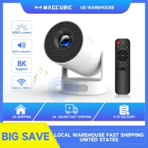 Magcubic HY300 Pro + Projector 8K 720P With 5W Speaker