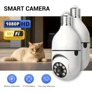 Ease Life APP-Light Bulb Security Cameras Outdoor